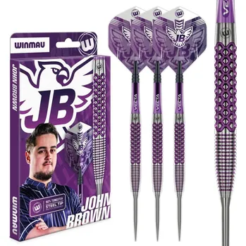 Šipky steel Winmau John Brown 22g 90% wolfram