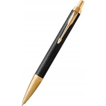 PROPISKA PARKER IM PREMIUM ROYAL ČERNÝ GT ZLATÉ POVRCHOVÉ ÚPRAVY ELEGANTNÍ