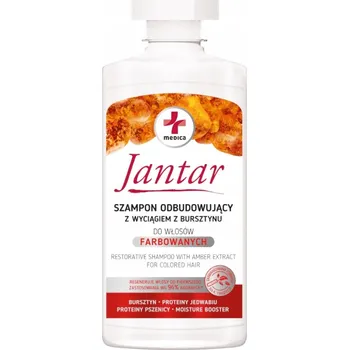 Šampon Jantar medica Šampon pro obnovu vlasů s výtažkem z jantaru, 330 ml