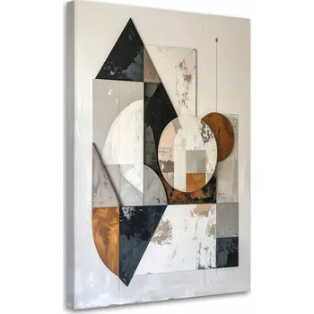 Obraz Obraz do obýváku, ložnice, kanceláře, Geometrická abstrakce 30x45