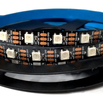 Elektronická stavebnice Led pásek Neopixel WS2812B 60led/m černá