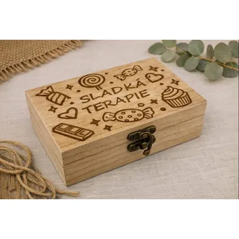 Dárková krabička na sladkosti Velikost: 12,5x7x5cm