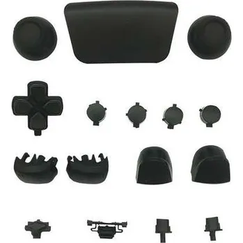 Herní konzole OEM Sada tlačítek ovladače DualSense BDM-010 pro Playstation 5, černé