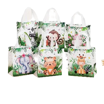 Dárková taška Dárková taška se zvířátky (20,0 x 20,0 x 9,0 cm), Druh: tygr