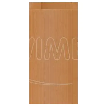 Papírový ubrousek Papírový sáček (FSC Mix) s bočním skladem hnědý 10+5 x 22 cm `0,5kg` [100 ks]