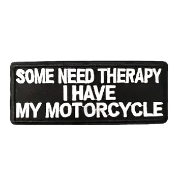 Nažehlovací nášivka - SOME NEED ... (9,9 x 4,6 cm)