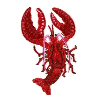 Nažehlovací nášivka - humr (5,8 x 9,6 cm)