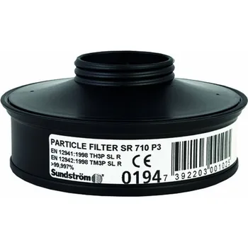 Plynová maska Sundström SUNDSTRÖM® SR 710 P3 R Filtr pro filtroventilační jednotky SR 700 H02-1512 unit Velikost: UNI