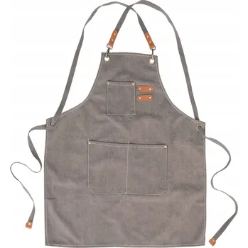 Kuchyňská zástěra Kuchyňská Zástěra bavlněná ochranná na vaření, grilování - zavazovací