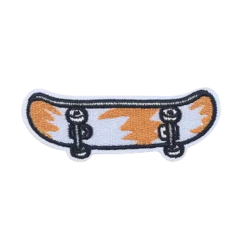 Nášivka Nažehlovací nášivka - skateboard (6,6 x 2,5 cm)