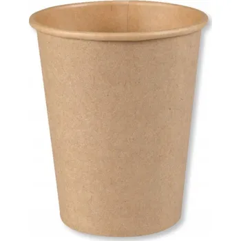 Jednorázové nádobí Papírový kelímek hnědý Abena 240 ml, 50 kusů