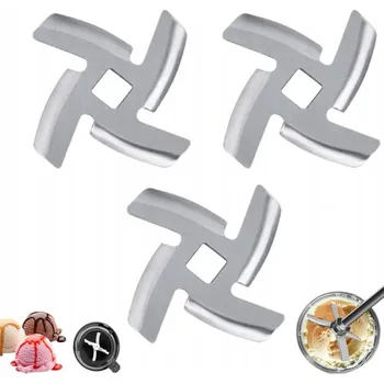 Kuchyňský mlýnek Mlýnek na maso Evewell nożyk nóż maszynki do mięsa części nierdzew stříbrný/šedý 0 W