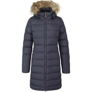 Rab Womens Deep Cover Parka, deep denim - dámský péřový kabát M + Doprava zdarma