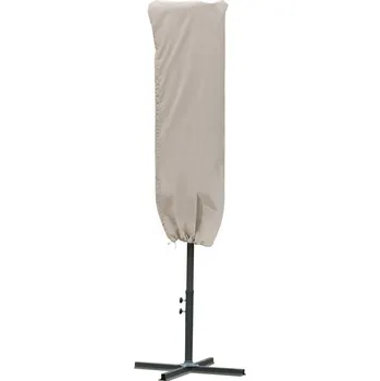 Slunečník Ochranný kryt slunečníku Outsunny odolný proti povětrnostním vlivům s provazovým uzávěrem, snadno čistitelný, pro konzolový slunečník Ø63 x 164 cm, barva khaki | Aosom.de