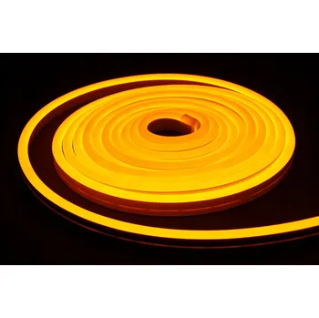LED páska MW-NS-0612-GY-12V: Neonflex 9W/12V, 5m, zlatě žlutá (golden yellow)