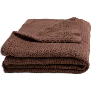 Dětská deka Deka 75x100 LILY bavlněná hnědá