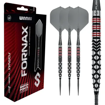 Šipky steel Winmau Fornax Tapered 23g SP 90% wolfram