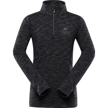 Dívčí oblečení Dětský rychleschnoucí svetr ALPINE PRO QADO black - 116-122