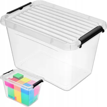 Úložný box Nádoba krabička plastová BOX 1,15 l BPA free