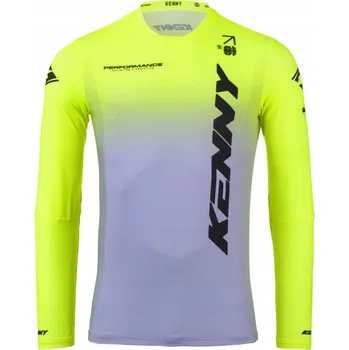 Moto oblečení KENNY RACING 2025 TEPLÁKOVKA NA MOTOKROS/ENDURO MODEL PERFORMANCE GRADIENT ŠEDÁ/NEO