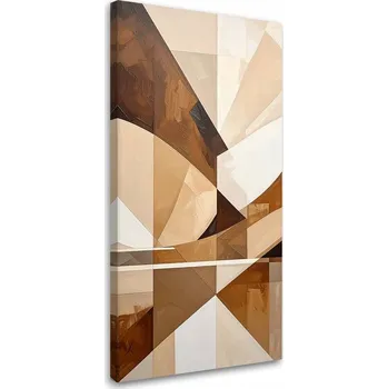 Obraz Obraz do obýváku, ložnice, kuchyně, Tvary Geometrické Figury 50x100