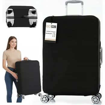 Obal na kufr cestovní velký střední ochranný 65x45x26 černý 24-26"