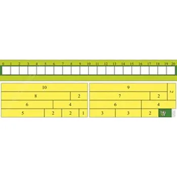 Papírové dopočítadlo 0-20