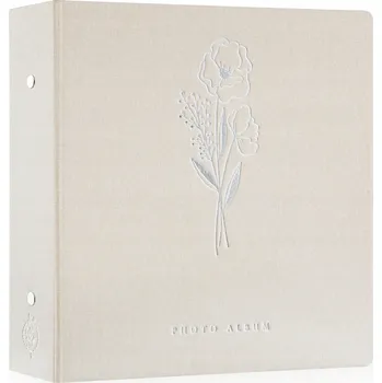 Fotoalbum Lněné fotoalbum na 1000 fotografií, fotokniha béžová XXL