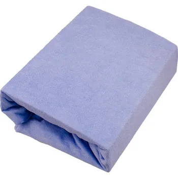 Prostěradlo Vesna Prostěradlo froté Excellent nebesky modrá 90x200 cm