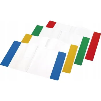 Obal na sešit Panta Plast A5 vícebarevný, 10 ks PVC