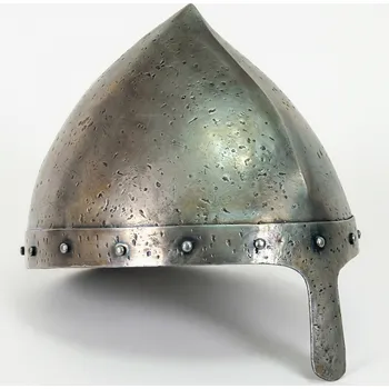 Karnevalový kostým Windlass Steelcrafts Normanská přilba s nánosníkem a prohnutým zvonem