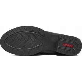 Dámská zimní obuv Dámské Kotníkové Boty Rieker Z9571-00 vel. 38 černé, teplé, pohodlné, kožené