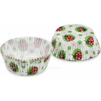 Kuchyňské náčiní Cukrářský košíček (PAP) Berušky Ø50 x 30 mm [40 ks]