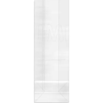 Lepicí páska Sáček čirý (OPP) s obdélníkovým dnem 7+4 x 19 cm [100 ks]