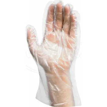 Zdraví Rukavice (HDPE) jednorázová transparentní `L` v boxu [100 ks]