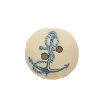 Knoflík Knoflík dřevěný s kotvou (15 mm)