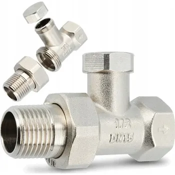 Ventil Radiátorový zpětný ventil přímý 1/2 palce Diamond