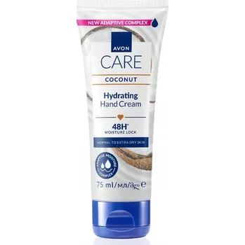Péče o ruce Avon Care Kokosový hydratační krém na ruce 75 Ml