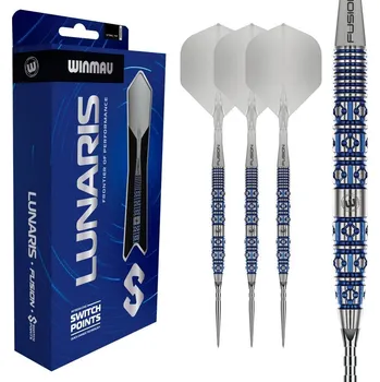 Šipky steel Winmau Lunaris Tapered 22g SP 90% wolfram