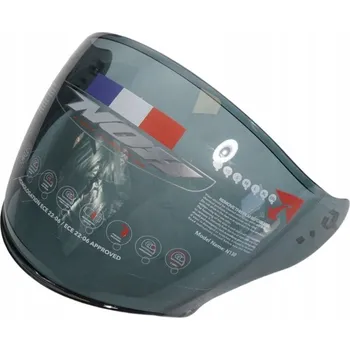 Helma na motorku NOX N130 HELMA DÍLY: PLEXI/ŠTÍT/SKLO DO HELMY - TMAVÉ (DARK) ()