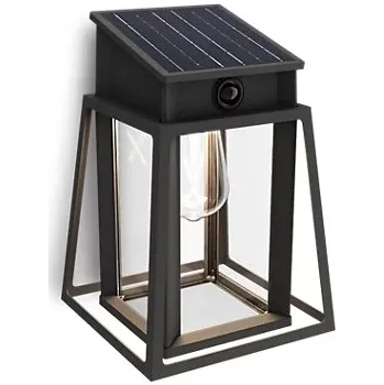 Venkovní osvětlení Venkovní nástěnné svítidlo Philips černé s integrovaným LED zdrojem 3,2 W