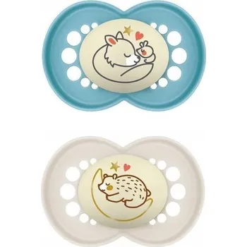 Ortodontická silikonová Dudlík Mam, 16 m +