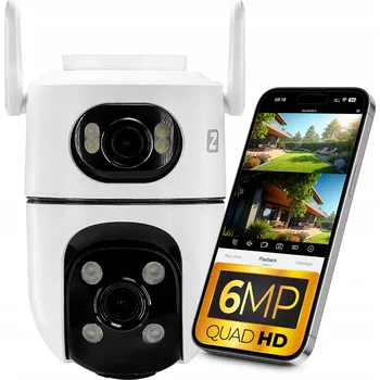 IP kamera Venkovní IP kamera Zintronic I6 s duálním objektivem