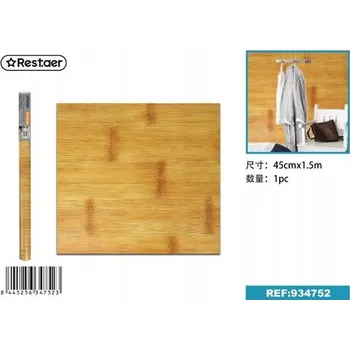 Tapeta Tapeta Role 45 cm x 1,5 m Vzhled dřeva Vysoká kvalita
