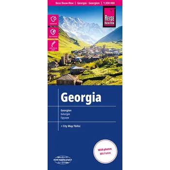 Reise Know-How Verlag mapa Georgia 1:350 t. voděodolná