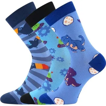 3PACK chlapecké ponožky Boma - Kaito, mix C Barva: Mix barev, Velikost: 25-29