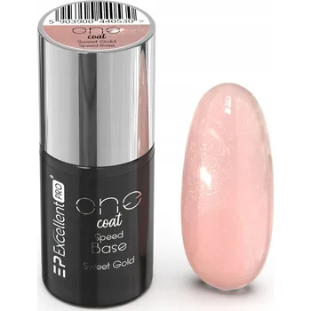 Přípravek na nehty Excellent PRO Rychleschnoucí podkladový lak Sweet Gold 7g - Jedna vrstva