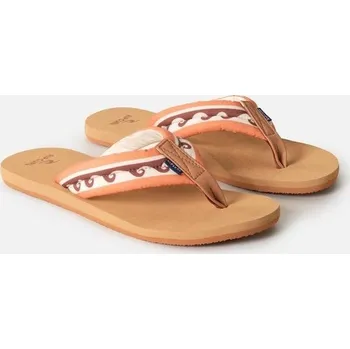 Dámské žabky RIP CURL žabky - Freedom Plush Bloom Open Toe Tan (1046)