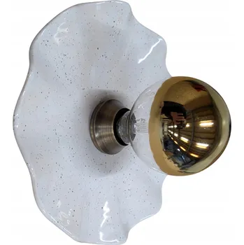 Nástěnné svítidlo Mosazné keramické nástěnné svítidlo Ario