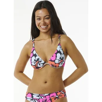 Dámské plavky RIP CURL horní díl - Hibiscus Heat D-Dd Balconette Multico (3282)